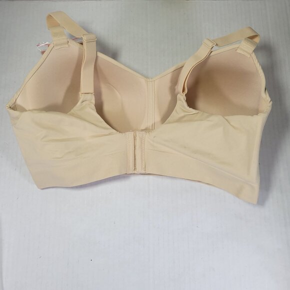 Truekind Beige Supportive Comfort Wireless Shaping Bra #10210 Size 2XL - Picture 2 of 4